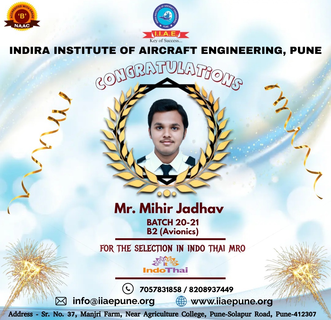 Indira Institute of Aircraft Engineering, Pune