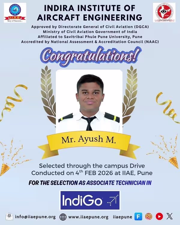 Auysh M - IIAE Pune Placement Student